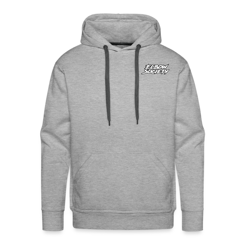 Herren Hoodie - Grau meliert