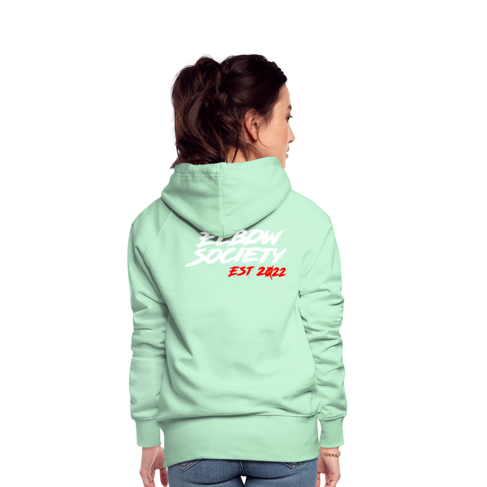 Damen Hoodie - helles Mintgrün