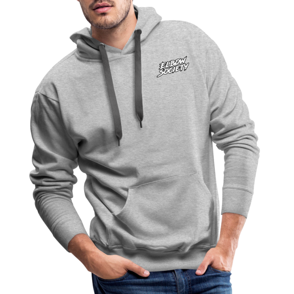 Herren Hoodie - Grau meliert