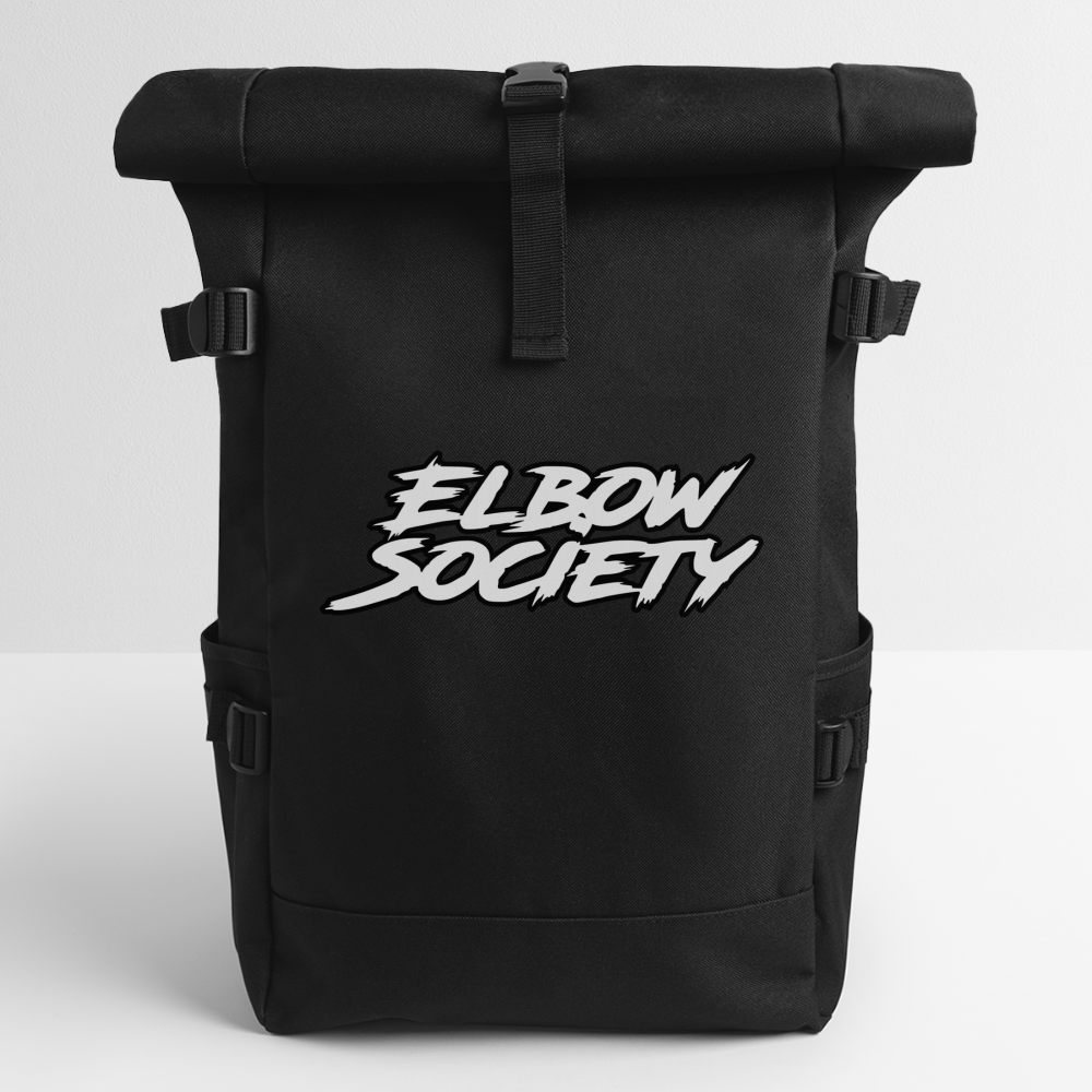 Rolltop Rucksack - Schwarz